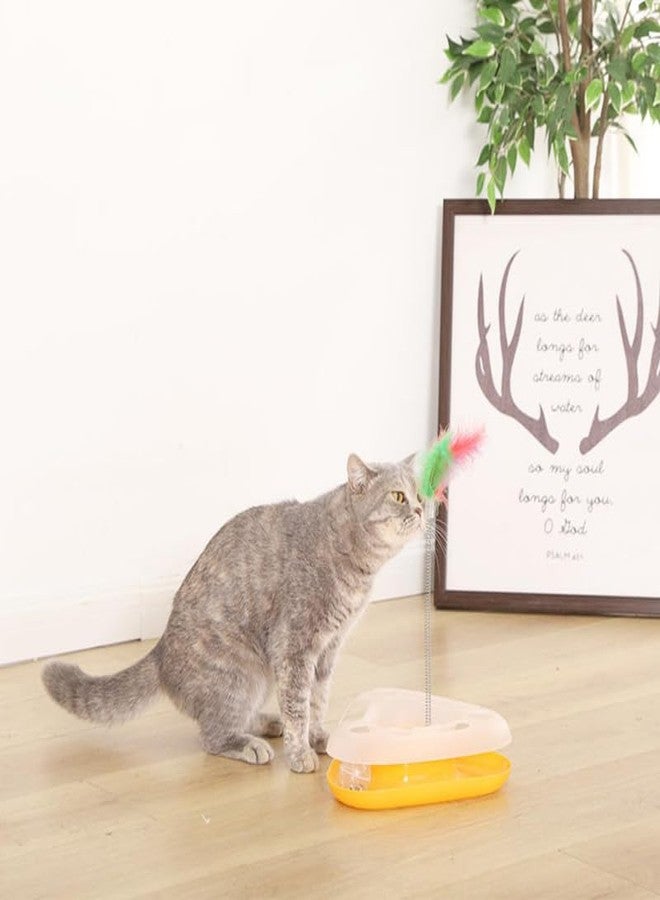 KittuPet KittPet 3-in-1 Triangle Cat Toy for Indoor Cats | Keeps Pets Active, Reduces Boredom & Promotes Healthy Play - Image 2